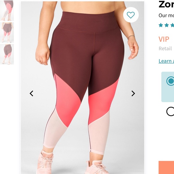 Fabletics Zone High-Waisted 7/8 - Picture 3 of 6